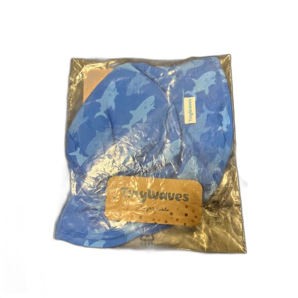 Tiny Twinkle Sun Protection Baby Flap Hat with UPF 50 Summer Beach Pool SZ M:NWT - Picture 3 of 7